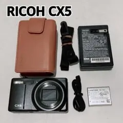 【スマホ転送OK】リコー RICOH CX5 ブラック コンパクトデジタルカメラのサムネイル