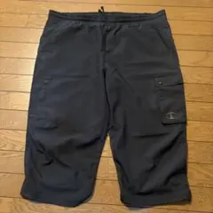 champion 黒 ハーフパンツ ドローストリング付き