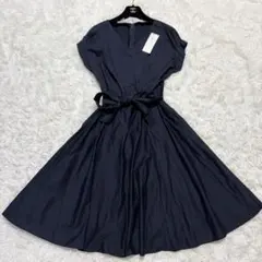 【新品未使用】組曲 kumikyoku ワンピース ベルト Aライン フレア