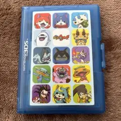 ニンテンドー3DS カードケース 青