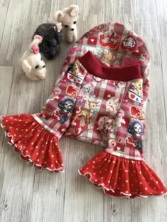犬服 ラグラン(M) ꒡̈⃝Lily꒡̈⃝ハンドメイド