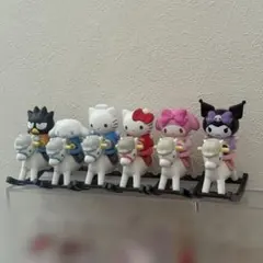 サンリオ 木馬 キティ マイメロ クロミ シナモン バツ丸 ダニエル