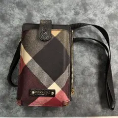 BLUE LABEL CRESTBRIDGE スマホショルダーバッグ