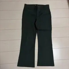 ZARA スラックス　緑