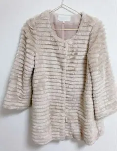 プロポーションボディドレッシング　ファーコート