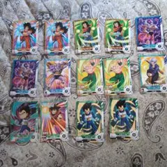 同梱バラ売り可　ドラゴンボールカード15枚　トランクス　ベジータ