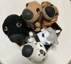 マクドナルド THE DOG ぬいぐるみ マスコット 5体セット 平成レトロ