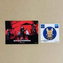 ファンチュン TXT　ステッカー　なんばCITY