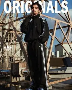 adidas黒3XLファイヤーバードトラックジャケットジャージ常田大希着用