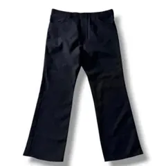 90s USA製 ラングラー ランチャーパンツ ブラック 黒 w38 フレア