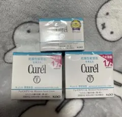 Curél フェイスクリーム 70g 3個セット 大容量 - メルカリ