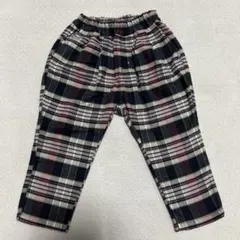 BREEZE キッズネルチェックシェフパンツ