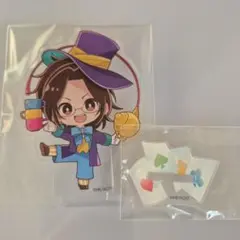 進撃の巨人　ミニアクリルスタンド　ハンジ　プリンセスカフェ