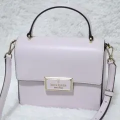 極美品★ケイトスペード リーガン トップハンドル クロスボディ バッグ ピンク