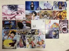 ONEPIECE 麦わらストア 1番くじ アニメ25周年 色紙 ポストカード