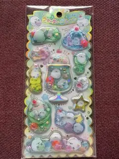 シマエナガ　キラキラウォーターインシール