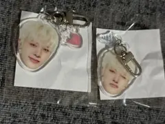 TREASURE トレジャー　ジョンファン　顔アクキー カプセルトイ　喜　哀