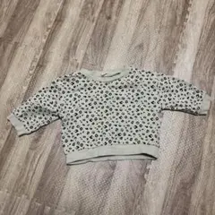 ヒョウ柄 80cm トレーナー