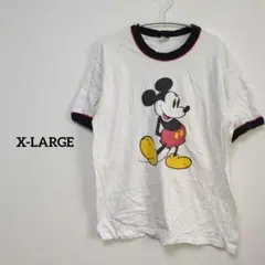 Disney ミッキーマウス Tシャツ 【X-LARGE】 半袖 半袖Tシャツ