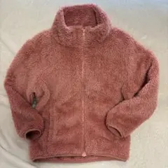 ピンク フリースジャケット 140cm