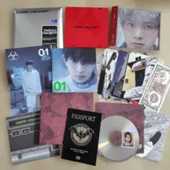 【ENHYPENヒスン】DESIRE:UNLEASH ENGENE 　3枚セット