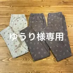 【ゆうり様専用】UNIQLOレギンス10分丈 110size 3枚セット※中古品