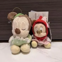 ミッキー　ミニーちゃん　ベビーミニー　赤ちゃん　マスコット　ぬいぐるみ