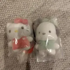 サンリオ カラフルカラビナマスコットチャーム 2種セット ガチャガチャ
