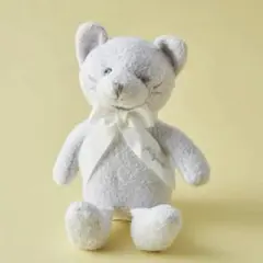 ★完売品★ ジェラートピケ　ねこぬいぐるみ