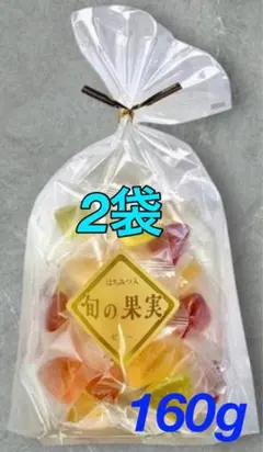 旬の果実ゼリー2袋(160g)×2袋　フルーツ 果物 果汁 ペクチン ゼリーのサムネイル