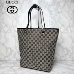 031 極美品 GUCCI トートバッグ ハンドバッグ 肩掛け GG柄 od6
