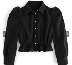 黒ブラウス　Mサイズ