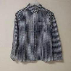 URBAN RESEARCH DOORS・ギンガムチェックシャツ・長袖