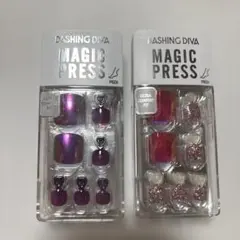 DASHING DIVA MAGIC PRESS ネイルチップセット　フット