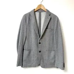 UNIQLOメンズ　Ｌ　グレー テーラードジャケット