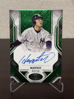 2026年最新】topps tokyo series サイン 松井秀喜の人気アイテム