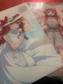 五等分の花嫁　クリアファイル　五月　2枚セット　2025