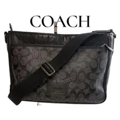 COACH コーチ　シグネチャー　ディストリクト クロスボディ　バッグ