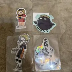 ハイキュー!! ステッカー 4枚セット