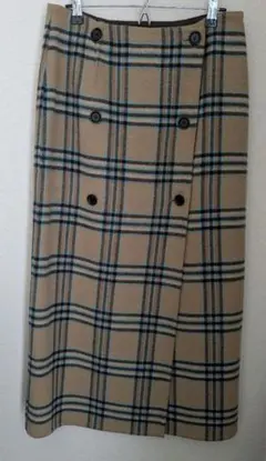 IÉNA チェック柄タイトスカート 38