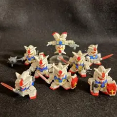 機動戦士ガンダム　ガンダム　8体セット　ガチャポン　SD
