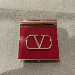 VALENTINO パウダーチーク　美品ミラーブラシ付のサムネイル