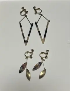 【新品未使用】イヤリング　2種セット