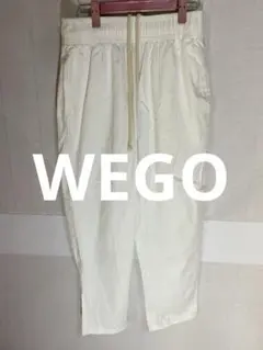 WEGO イージーパンツ オフホワイト Mサイズ 綿混
