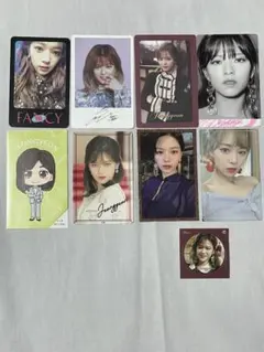 TWICE ジョンヨン　トレカセット8枚+シール