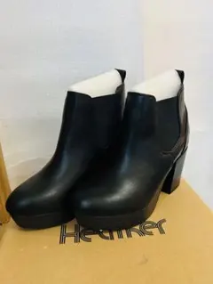 未使用Heather サイドゴアブーツ