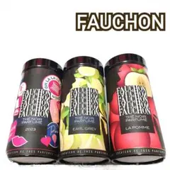 FAUCHON☆紅茶☆洋なしフレーバー＆フラワー・アールグレイ・アップル☆３缶