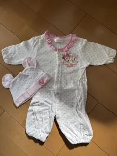 東京ディズニーリゾート ベビー服ロンパース帽子セット