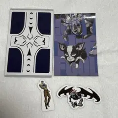 ジョジョの奇妙な冒険 スシロー トラベル ステッカー ピック イギー ジョセフ