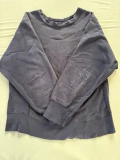 80s チャンピオン　リバースウィーブ　目無し　ナス紺　reverseweave